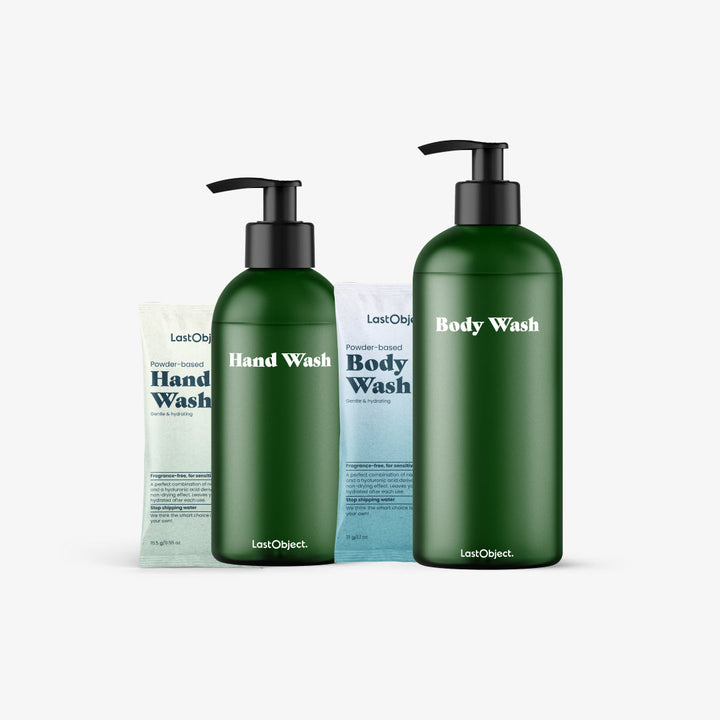 Hand & Body Wash Prøvepakke - Til vaskeark kunder